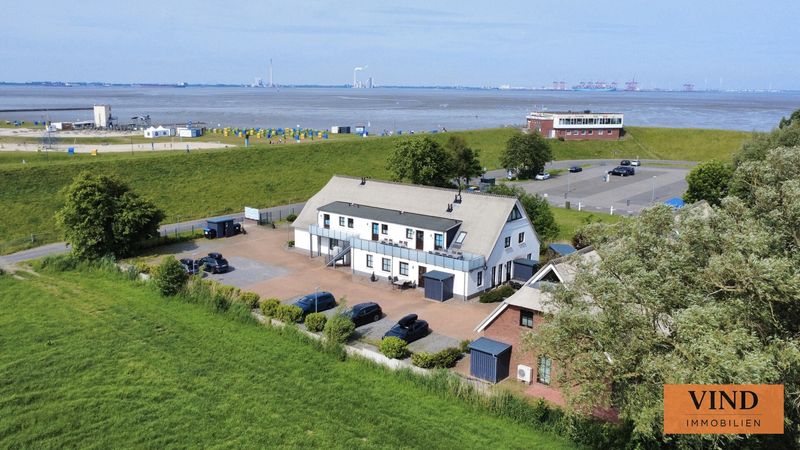 WOHNUNG 7 Ferien-Obergeschosswohnung in Tossens! Vollmöbliert, Best Lage!
